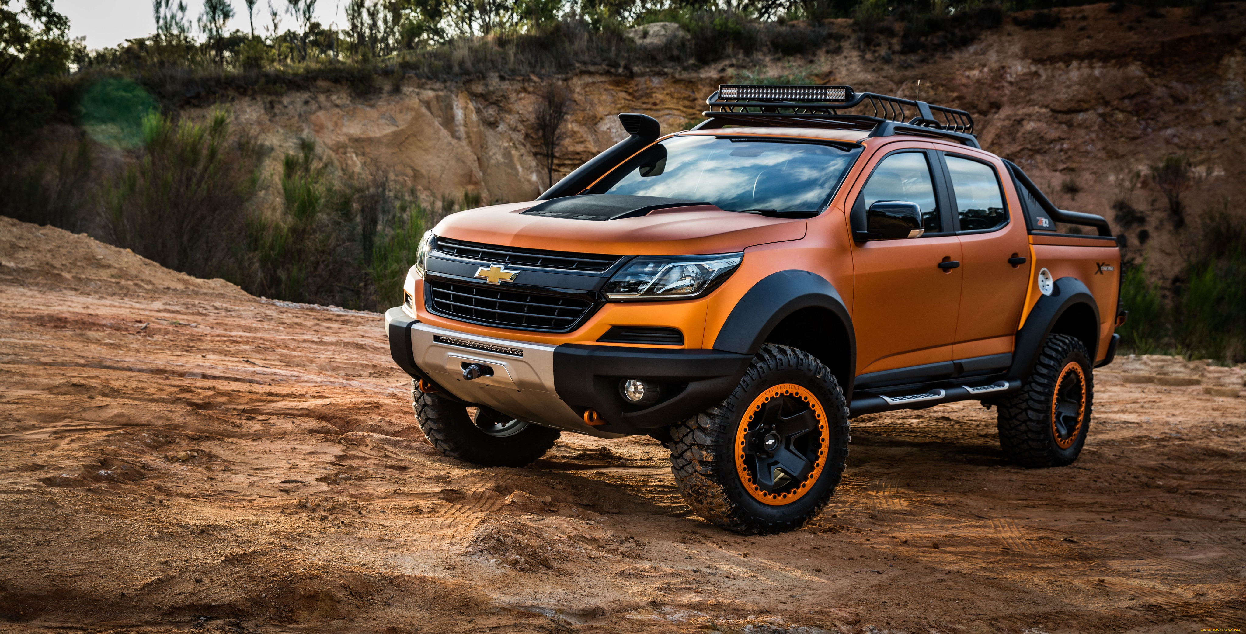 , chevrolet, 2016, concept, xtreme, colorado